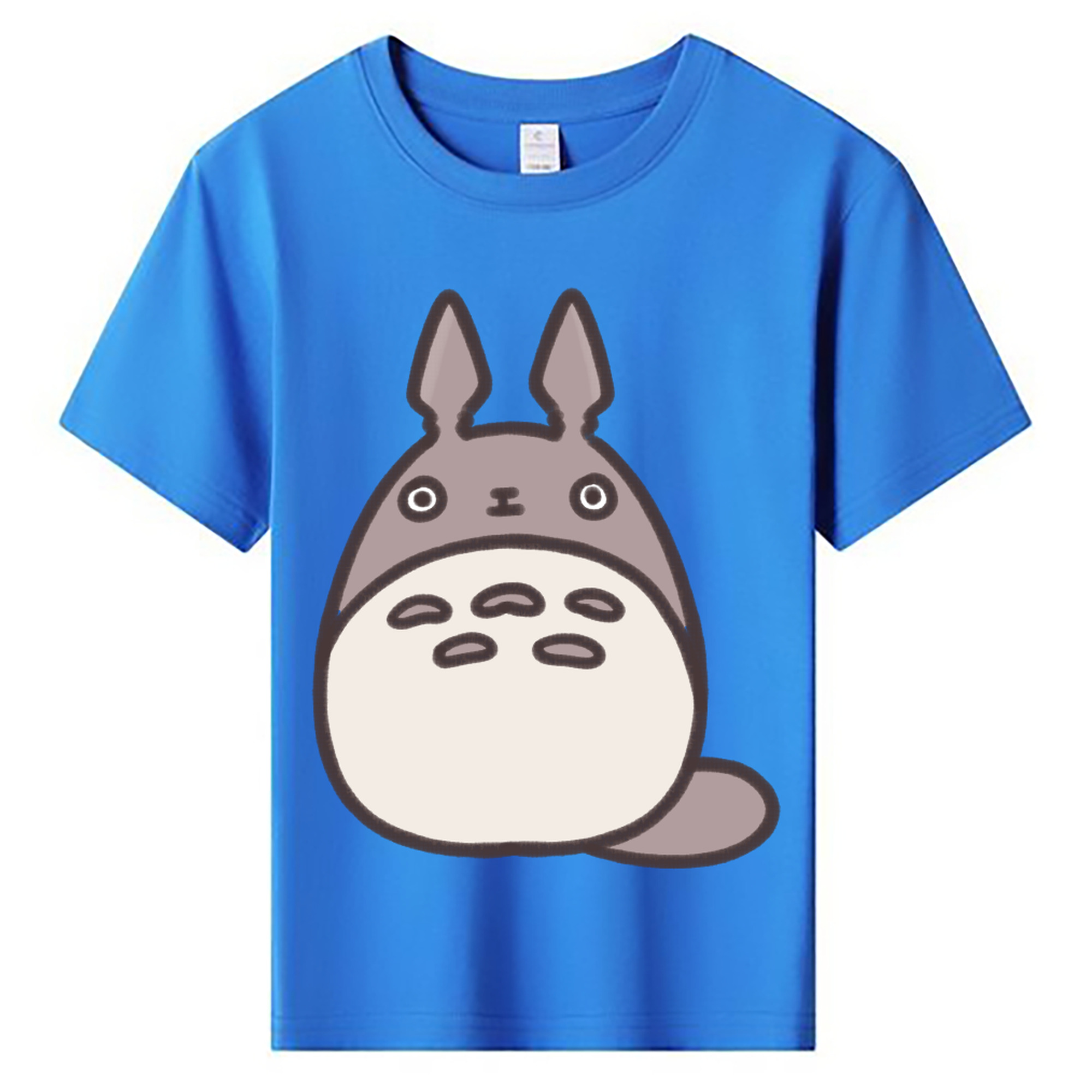 （画像用） となりのトトロ 草壁メイ 草壁サツキ My Neighbor Totoro Satsuki Kusakabe Mei Kusakabe 綿100％キッズTシャツ（フロントプリント）